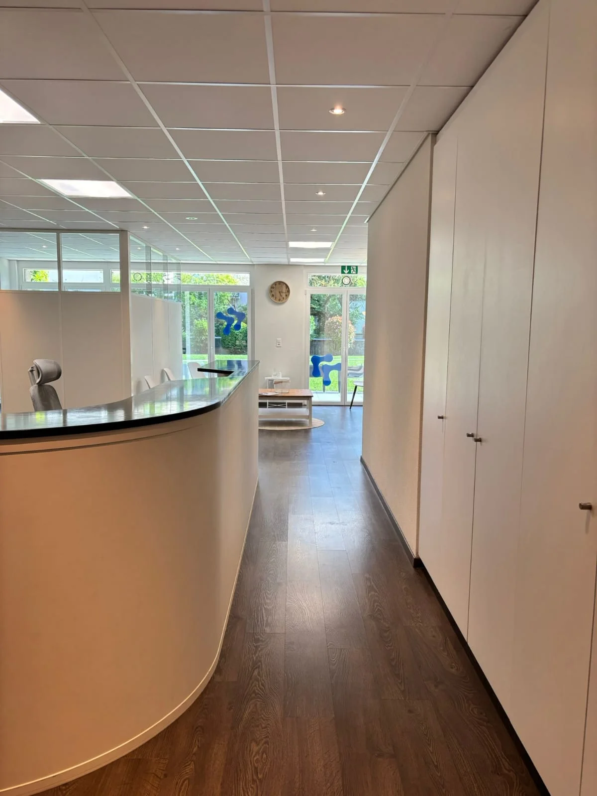 Accueil du cabinet Blue Physio à Monthey